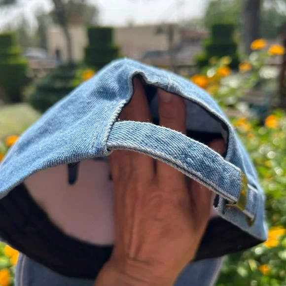 Denim American Flag Cap NWT - Picture 9 of 12